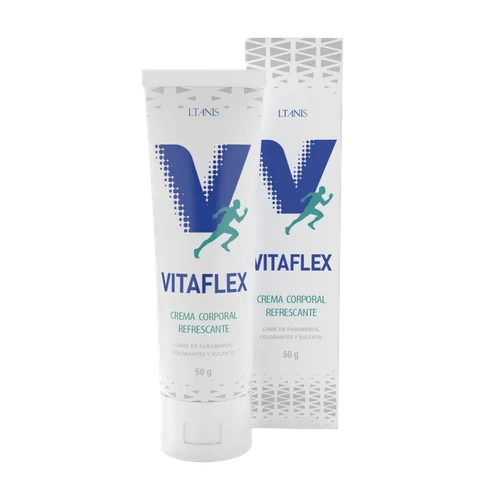 Caja y tubo de Vitaflex